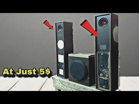 I Built TWO Powerful Tower Speakers Under 600 | Worldshalfengineer 
