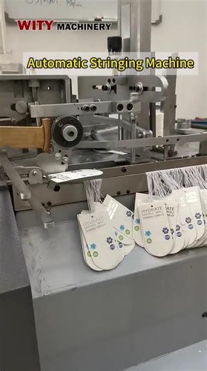 Automatic Tag Stringing Machine ✨