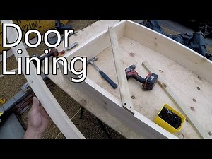 Carpentry - Making the door lining (How to) | Garage conversion part 7