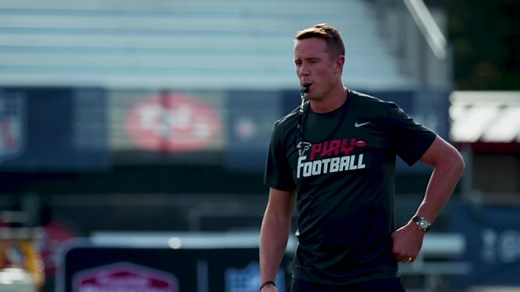 39K views · 705 reactions | ❄️ + high school = a great combo QB1 surprised a local high school football team at practice and the reactions were . | Atlanta Falcons | Facebook