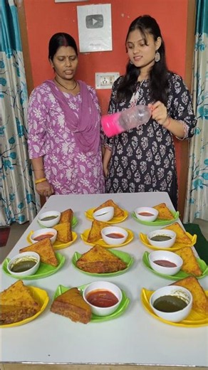 Bottle Flip And Win Bread Pakoda Challenge #shorts #short #funny #challenge #motherdaughter