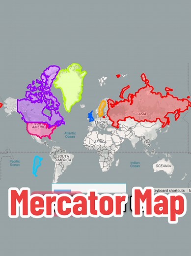 La Verdad sobre el Tamaño de los Países en el Mapa