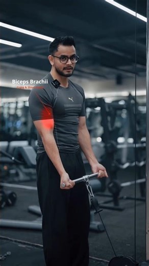 Bicepsworkout tip |💪Gym trainingYour grip decides which arm muscles workout