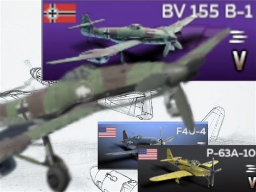 BV155 B-1德国战斗机测评，玩这个不笑抑郁了