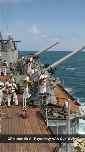 QF 4‑Inch Mk V — The Royal Navy AA Gun That Spanned Two Wars