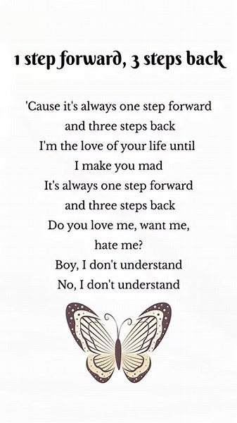 1 step forward, 3 steps back | Olivia Rodrigo #lyrics #shorts #1stepforward3stepsback