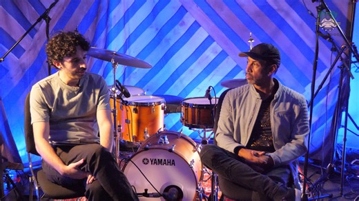 Renowned drummer and composer Antonio Sanchez (Birdman, Pat Metheny Group) joins us to discuss his latest projects, including the original soundtrack for the Apple TV series The Studio and his unique trio album featuring harp and banjo. In this interview, Antonio breaks down his transition from touring drummer to film composer, sharing stories about the "constant struggle" of interpreting director feedback and the unique improvisational process used to score the Oscar-winning film Birdman. He al