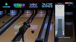 Goodbye 20s, hello 30s 👋 Andrew Anderson delivers the first strike of today's quarterfinals action. 📺 FS1 | FOX Sports app | Professional Bowlers Association (PBA)
