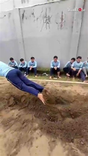 Funny Moment: Sprinting Kid Tumbles Face-First on Soil || WooGlobe