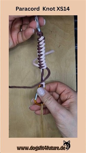 Dog Collar Paracord Tutorial Knot XS14