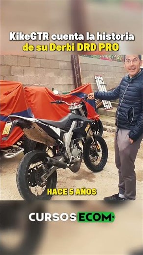 KikeGTR nos cuenta la historia de su Derbi DRD PRO 💨
