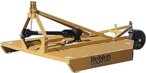 Behlen Country 80110060YEL Medium Duty Rotary Cutter, 6'