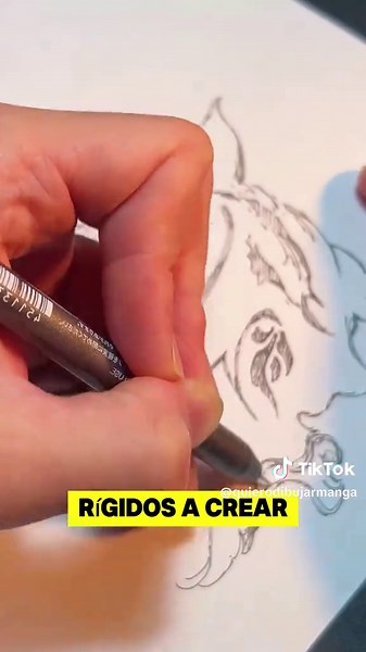 ¡Cómo dibujar animes tutorial! #practica #howtodraw #principiante #tutorialdibujo #manga #dibujomanga #dibujandoanime #animegirl #otaku #mangaka #dibujoanime #animetiktok #animeedit