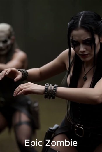 Girl vs Zombies – Epic Battle! 🧟‍♀️🔥Heroic Woman Fights Zombies – Must Watch!Epic Zombie