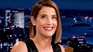 Cobie Smulders talks about breaking her elbow while trying to learn Alicia Silverstone's Aerosmith karate moves and transforming into Ann Coulter for Impeachment: American Crime Story. | The Tonight Show Starring Jimmy Fallon