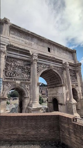 Triumphal Arch of Titus, Roman Forum #history #rome #italy #travel #adventure #architecture #marvel