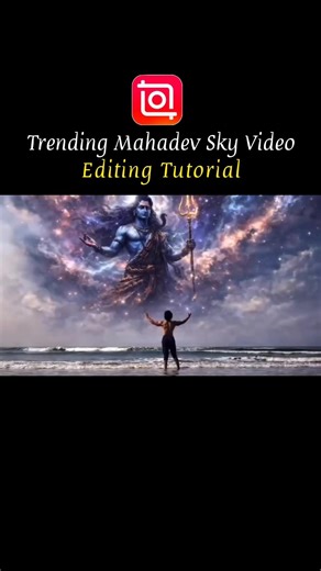 Viral Mahadev Sky Video Editing | Inshot Video Editor Tutorial #inshoteditor #editing #viral