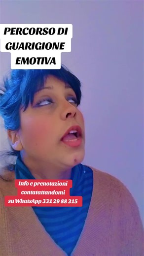 PERCORSO DI GUARIGIONE EMOTIVA#crescitapersonale prenota la tua prima call gratuita e scopri come liberare la tua Anima attraverso il percorso fi guarigione emotiva WhatsApp 331 29 88 315