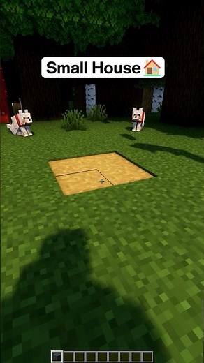 Minecraft Small Dark Oak House🏠 #minecraft