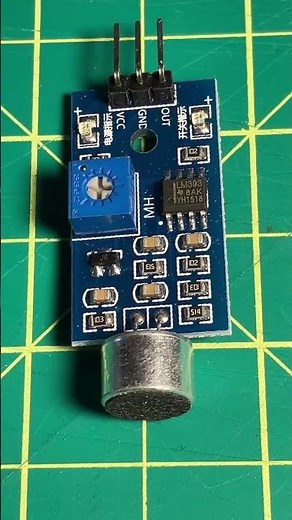🎤 LM393 Sound Sensor Module – Noise Detection for Arduino & DIY Projects