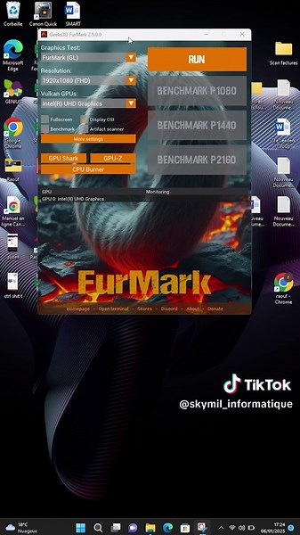 Testez vos composants comme un pro 🖥️⚙️ Découvrez les meilleurs logiciels pour vérifier la performance de votre PC ! 🔧💡 #PCBuild #HardwareTest #TechTips #Optimisation #skymilinformatique