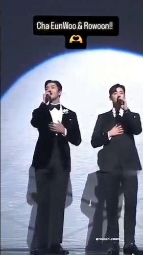 rowoon & cha eun woo singing together #viral #rowoon