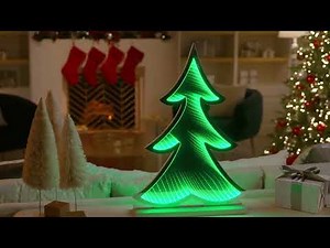 Winter Lane 2ft Magical Infinity Light Tree