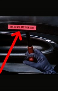 What did you guys think of when Batman used the Batmobile's Emergency Bat-Turn Lever on the 1966 Batman TV series? #batman #robin #adamwest #burtward #sixties #60s #60snostalgia #easteregg #dccomics #spoiler #batmobile | Rare Action Figures