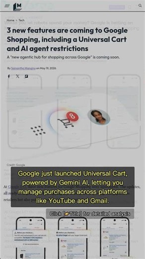 🧐👉 Why Google’s Universal Cart Is About to Change Online Shopping #QixNewsAI