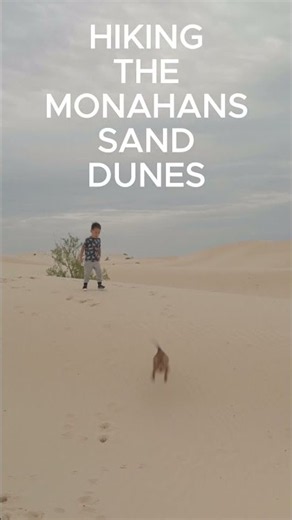 Hiking the Monahans Sand Dunes