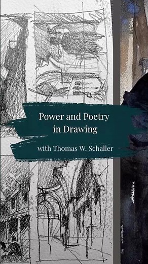 The Power and Poetry of Drawing | Video Course with Thomas W. Schaller and Terracotta #howtodraw