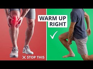 PLAY THROUGH PAIN! 3 Key Warmup Principles & Exercises for Knee Pain