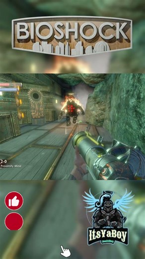 He was not letting me go. #bioshock #bioshockcollection #bioshockwalkthrough