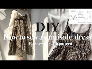 How to make camisole dress