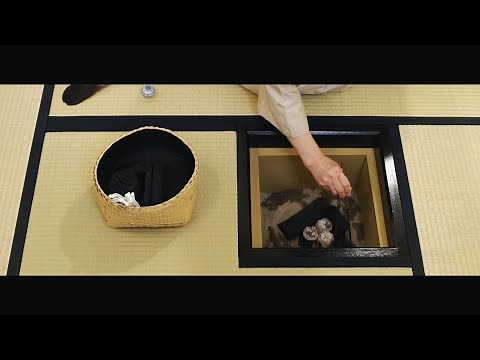 炉 初炭手前 ～釣釜を使って～【裏千家茶道】