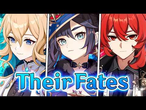 Mondstadters "React" to Mona Reading Their Fates! ft. Jean, Diluc, Klee | Genshin Impact voice lines