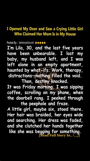 Opening my door to a tiny girl with big dreams! 🌟💖 Her courage and hope inspire me every day. #NeverGiveUp #TinyDreams | Love US Daily