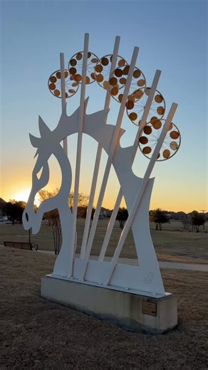 What are your dreams for 2026? 💭 If you need some inspiration, get outside this week and visit the iconic public art piece “Dreaming” by Patricia Vader. 📍Wranglers Range Park On behalf of the whole Play Frisco team, we wish you and your loved ones a Happy New Year, and we hope many of your dreams come true in 2026! | Play Frisco - Parks & Recreation