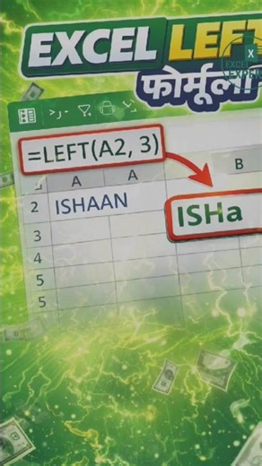 LEFT Formula | Excel Tips
