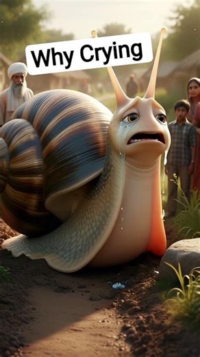 Why Is This Snail Crying? 😢 The Ending Shocked Everyone! 🐌🐕😟😲