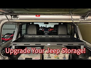 Maximize Your Jeep’s Storage! Easy Cargo Rack Install | #jeep #jeepmods