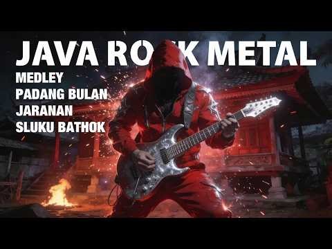 JAVA ROCK METAL | MEDLEY - PADANG BULAN - JARANAN - SLUKU BATHOK (OFFICIAL LYRICS)