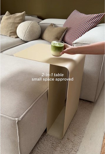 Maximize Small Living Room Space with 2-in-1 Table