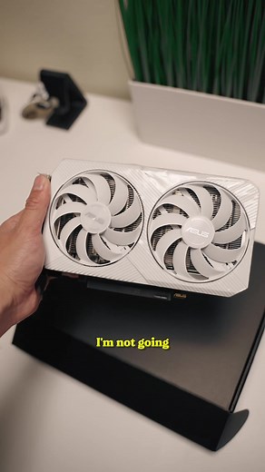 Asus White GPU Unboxing and Review