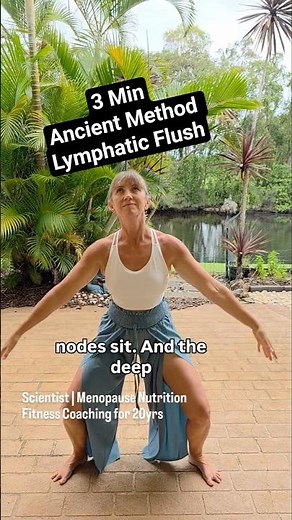 3 Min Ancient Method for Better Sleep Energy & Digestion #gigong #lymphaticdrainage