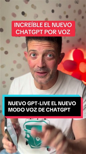 GPT Live es el nuevo modo de voz de ChatGPT y es una auténtica locura. En mi último vídeo de YouTube te enseño todo lo que puede hacer con ejemplos reales y cómo puedes probarlo paso a paso.