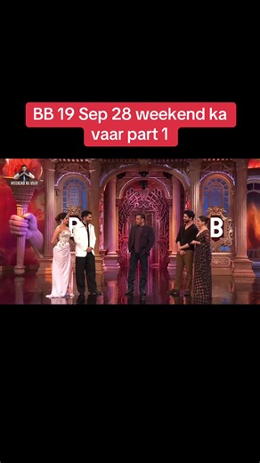 Bigg Boss 19 Weekend Ka Vaar Part 1 Highlights