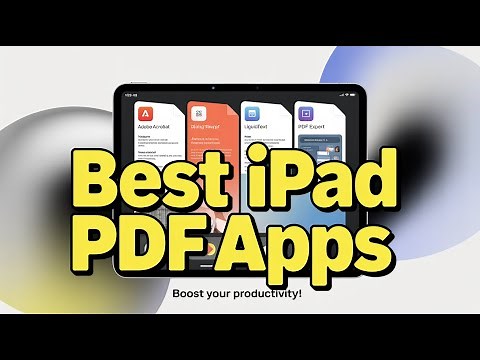 5 Best PDF Readers for iPad