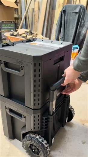 The new @ToughBuilt stack tech tool boxes which are lockable now go check them out #tools #tool #box