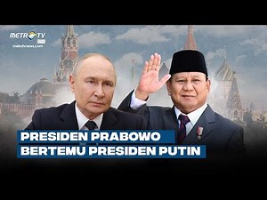 BREAKING NEWS - President Prabowo Meet President Putin, Thursday 19,2025